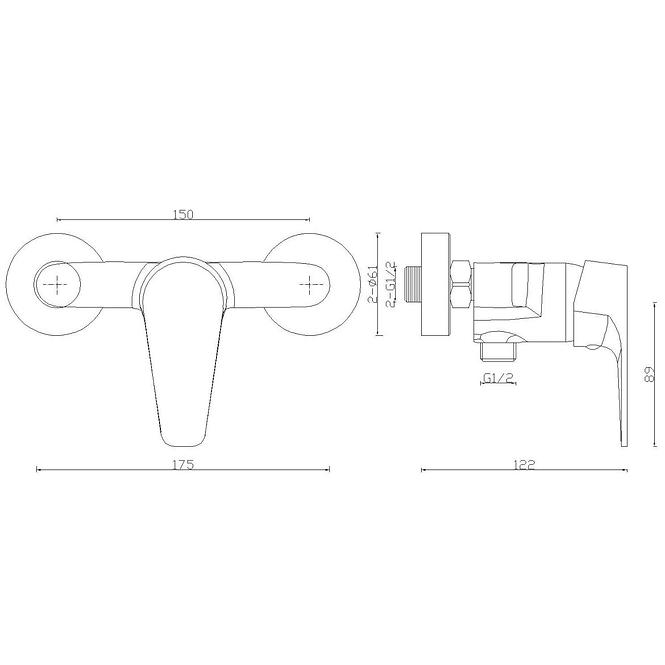 Duscharmatur SW-88000 Kronos