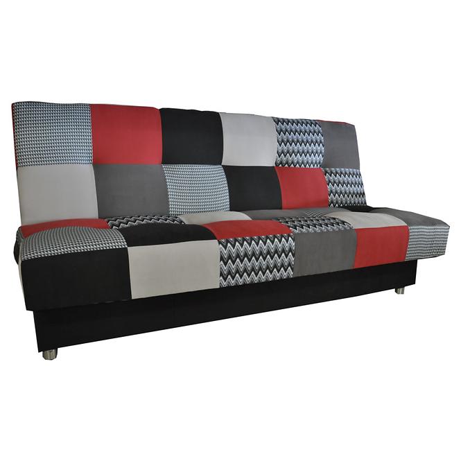 Sofa Zigzak mix rot