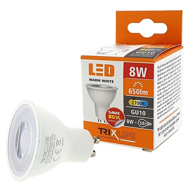 LED Glühbirne 8W GU10 2700K 38D