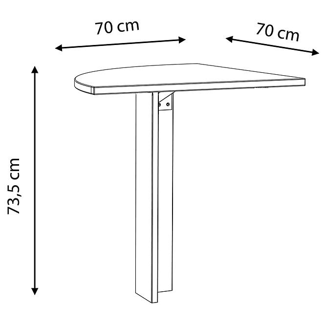 Schreibtisch SYMMACH RÓG CLFB90-C546