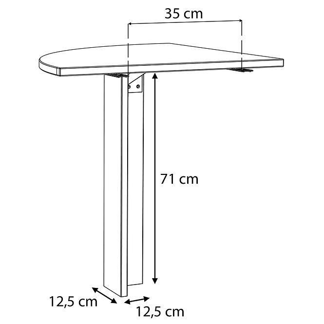 Schreibtisch SYMMACH RÓG CLFB90-C546