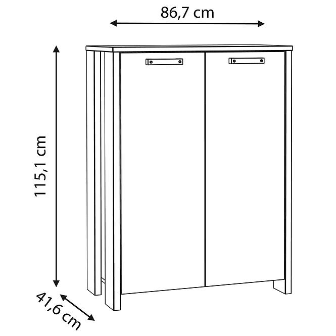 Kommode SYMMACH 2D CLFR325-C546