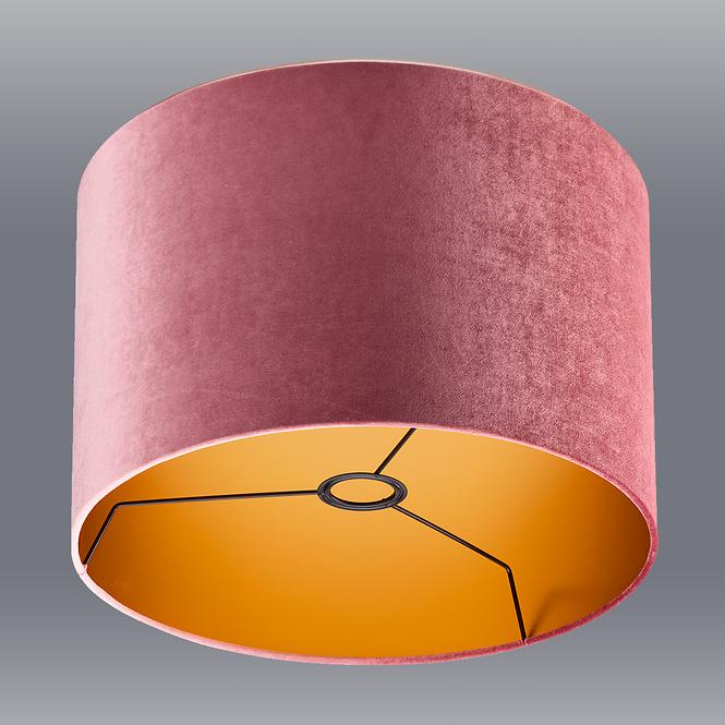 Lampenschirm Velours 9302 Rosa D38