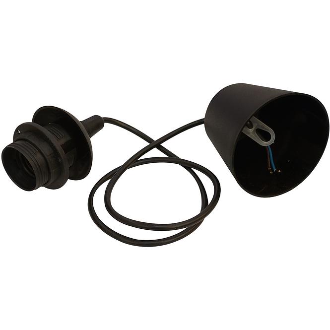 Lampe Linka Edi 90 Schwarz