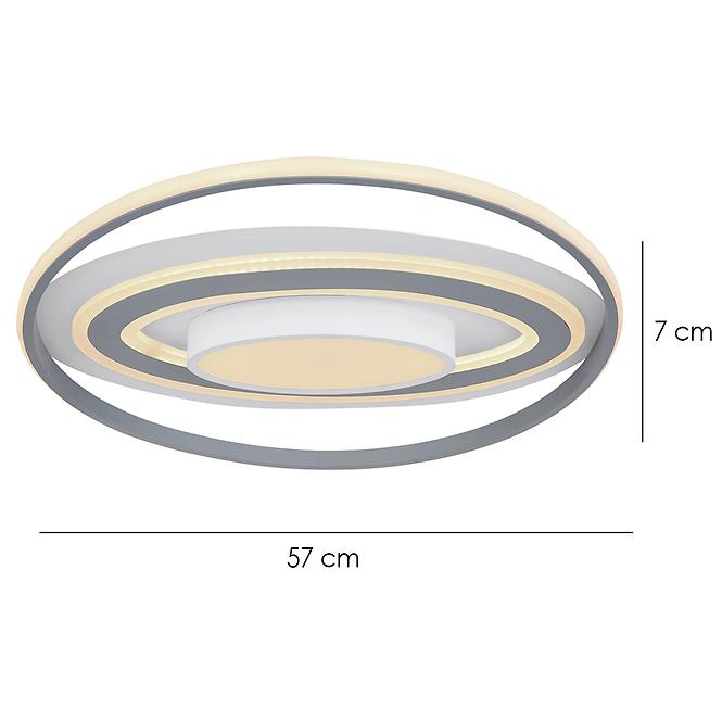 Lampe LED 48016-60 CCT 3000-6000K schwarz D57