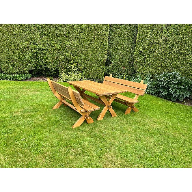 Gartenset BK115, Eiche