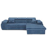 Ecksofa Polo P Kronos 05 + Kissen Kronos 05