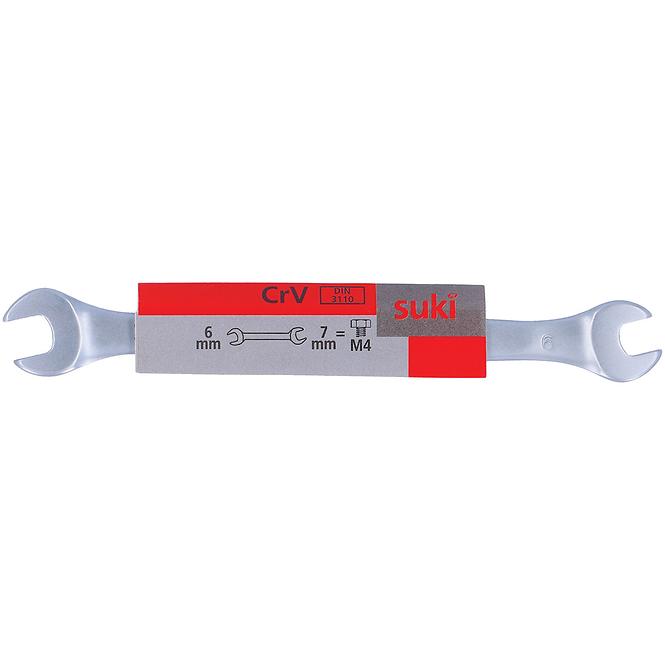 Doppelmaulschlüssel 6x7 Chrom-Vanadium DIN3110