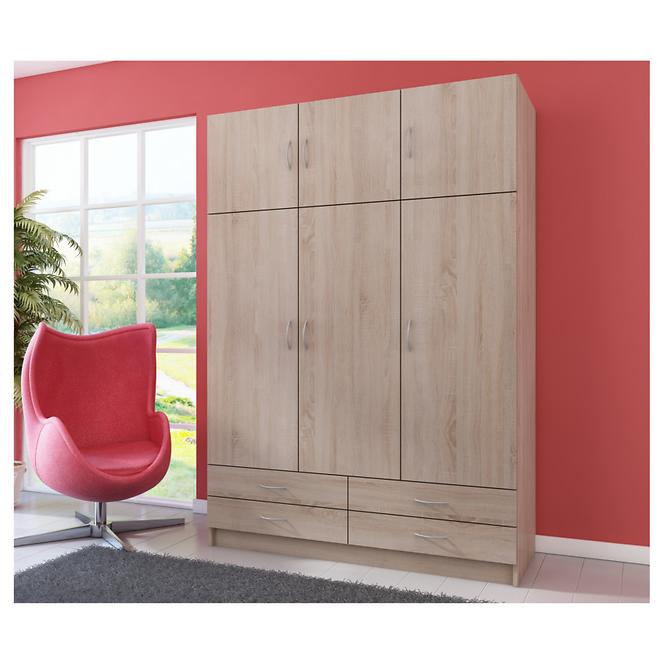 Schrank Stella 135cm Eiche Sonoma