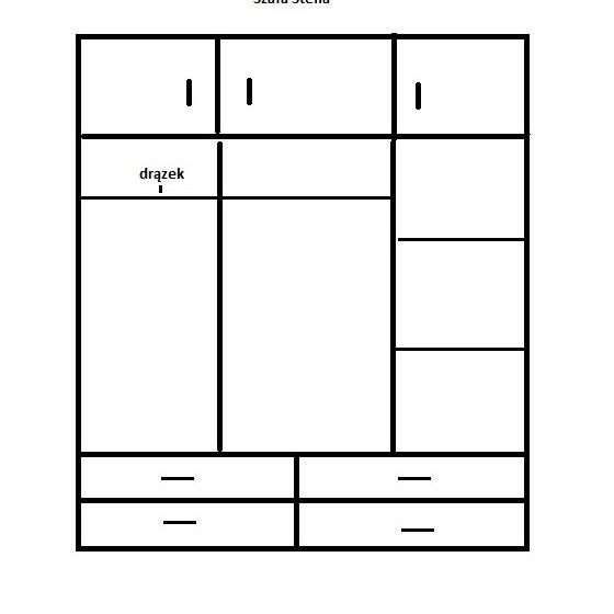 Schrank Stella 135cm Eiche Sonoma