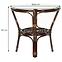 Set Rattan Bahama Dunkelbraun/Cappuccino,3