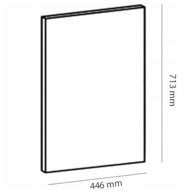 Türen für Einbauspülmaschine Gardena D45FZW white