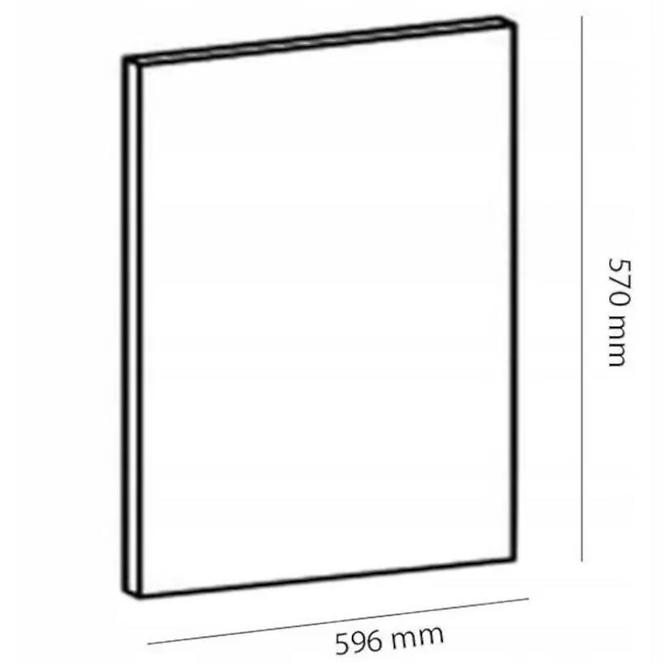 Türen für Einbauspülmaschine Gardena D60FZN white