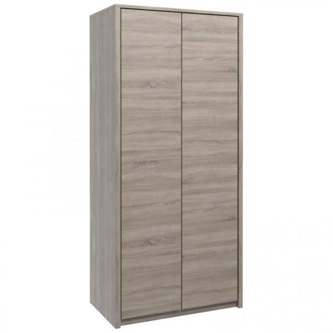 Schrank Montana 90cm Eiche Trüffel, S2D