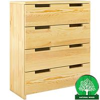 Holzkommode kiefer 4S Skandica spectrum natur