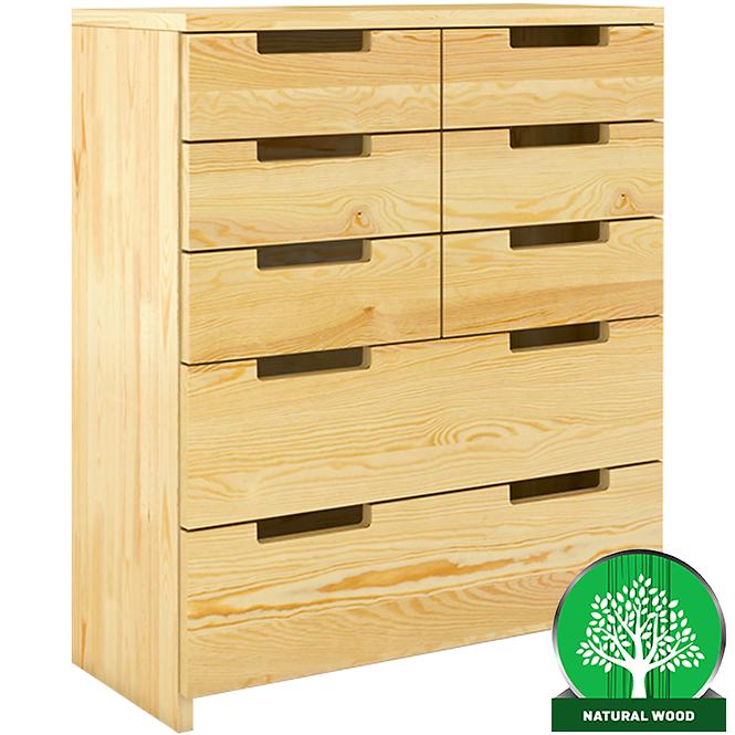 Holzkommode kiefer 8S Skandica spectrum natur