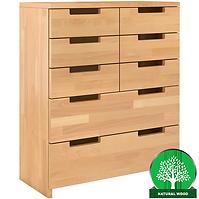 Holzkommode buche 8S Skandica spectrum natur