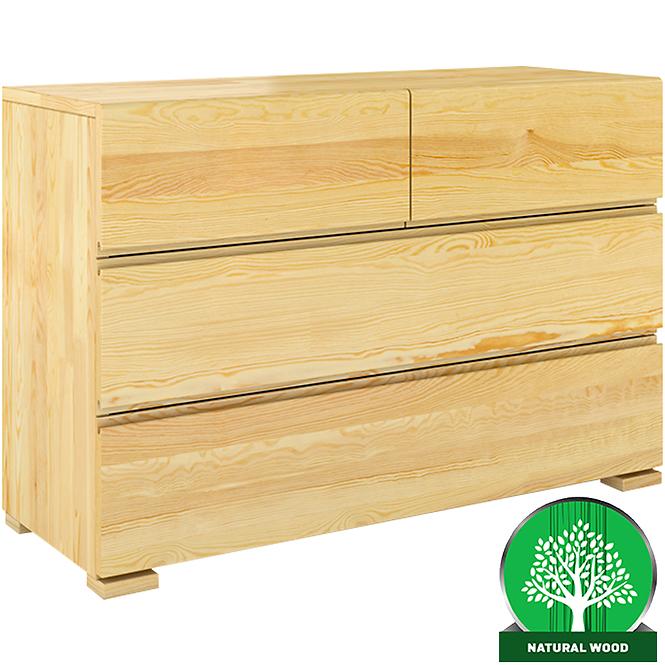 Holzkommode kiefer 4S Skandica vestre natur