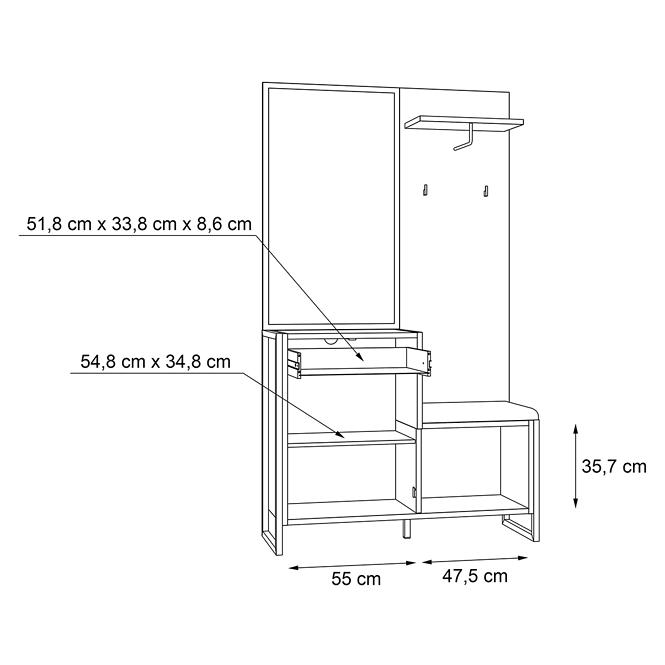 Garderobe HUD