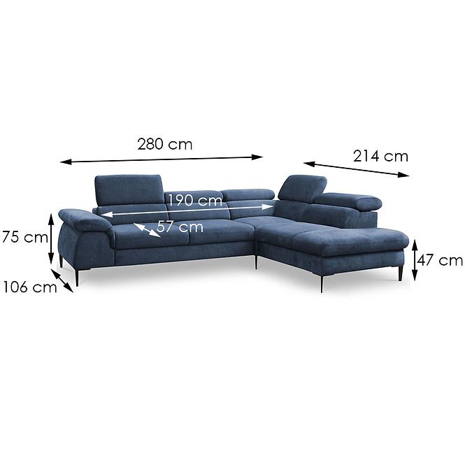 Ecksofa Bueno L Vogue 13