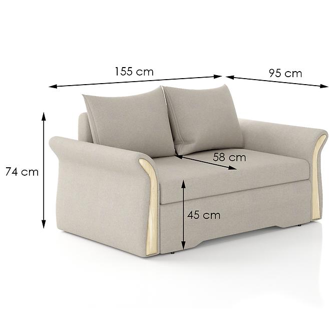 Sofa Nata Fantasy Velvet 312