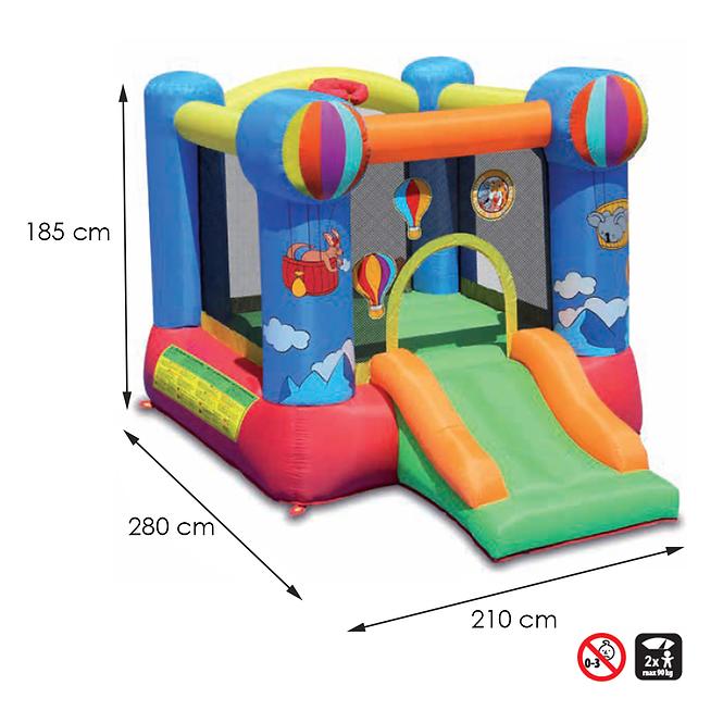 Aufblasbarer Spielplatz Ballon 280x210x185 cm