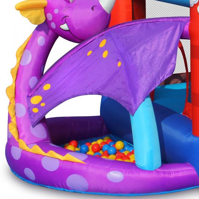 Aufblasbarer Spielplatz Drache 350x350x245 cm