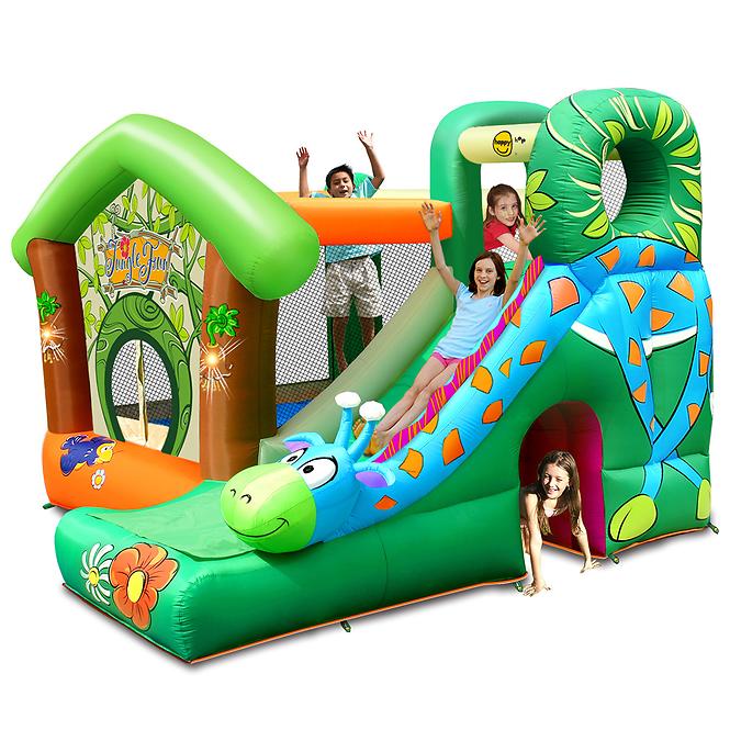 Aufblasbarer Spielplatz Giraffe 350x340x245 cm