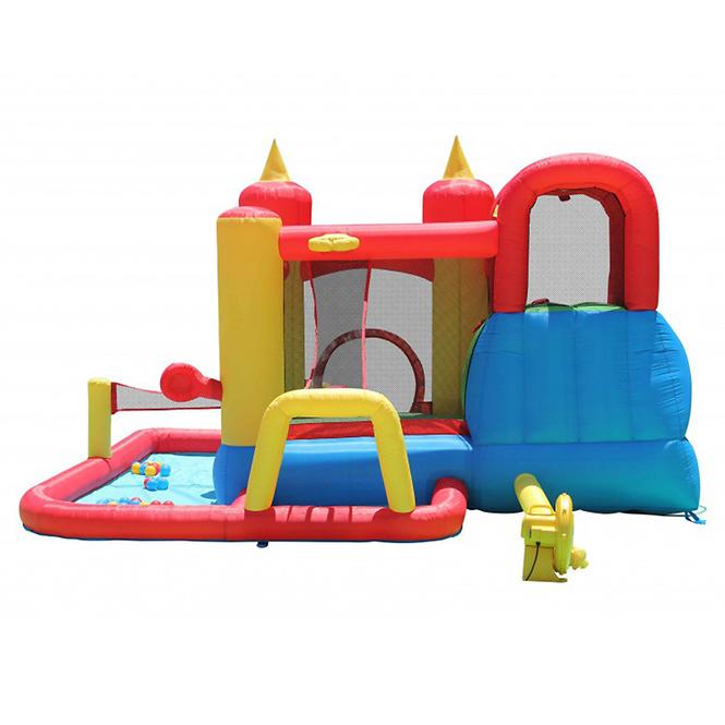 Aufblasbarer Spielplatz Wasserburg 410x385x220 cm