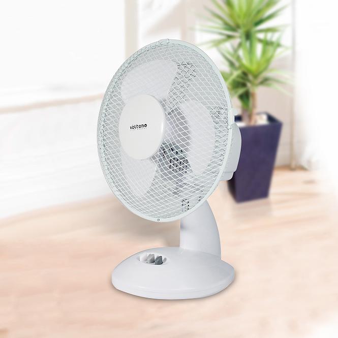 Schreibtischventilator  9” VO0020 Weiß