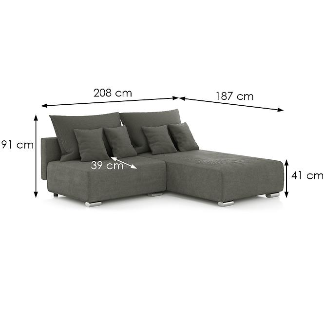 Ecksofa Rich P Lincoln 90