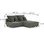 Ecksofa Rich P Lincoln 90,5