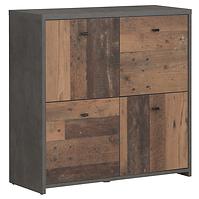 Kommode BEST CHEST old wood vin/beton