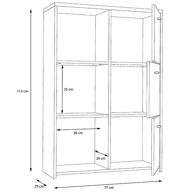 Kommode BEST CHEST old wood vin/beton