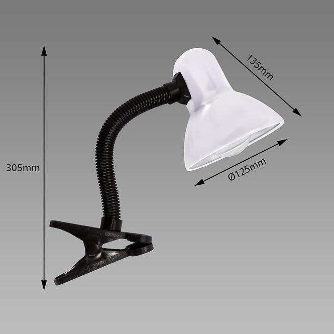 Lampe Tola E27 White Clip 02853 LB1