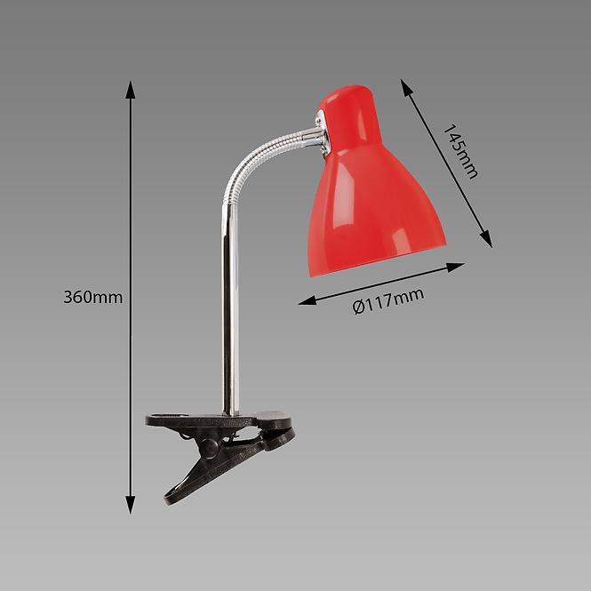 Lampe Kati E27 Red Clip 02862 LB1