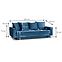 Sofa Monaco Velluto 11,9