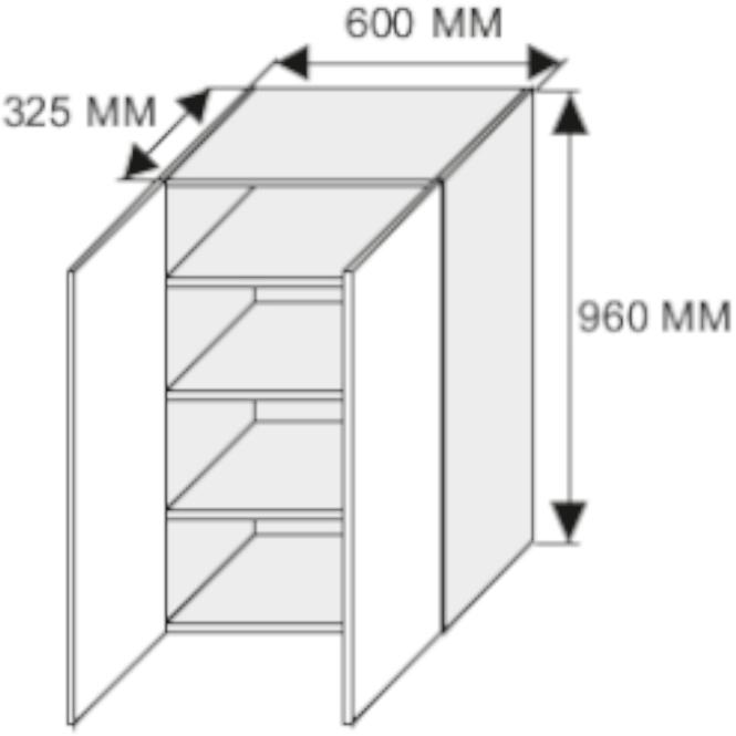 Küchenzeile Essen grey W4/6