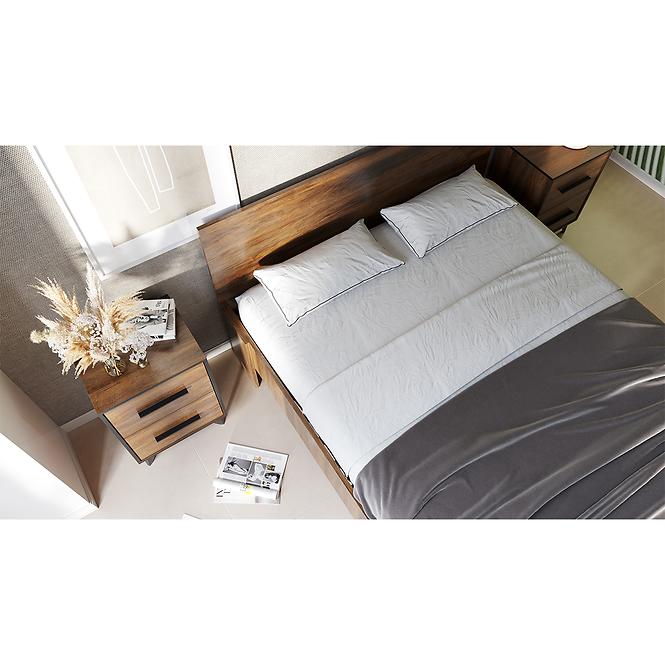 Bett Frida L160 Shirin Walnut