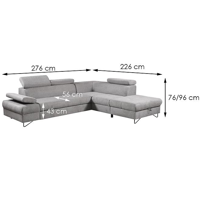 Ecksofa Flavo P Loft 21