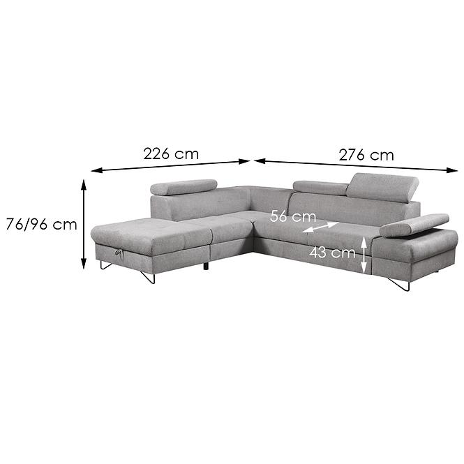 Ecksofa Flavo L Loft 21