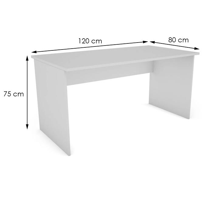 Schreibtisch Torino 120x80x75cm 642664