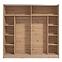 Schrank Mondego 220 artisan/weiß glanz,6