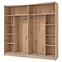 Schrank Mondego 220 artisan/weiß glanz,7