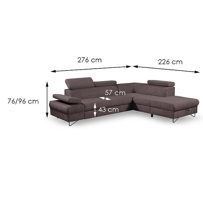 Ecksofa Flavo P Loft 4