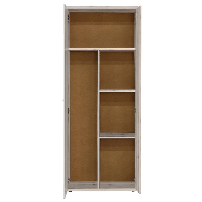 Schrank Net 3p Eiche Sand / Weiss