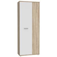 Schrank Net 3p Sonoma Eiche / Weiss