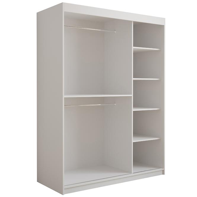 Schrank Tapi 150 Weiß/Blau