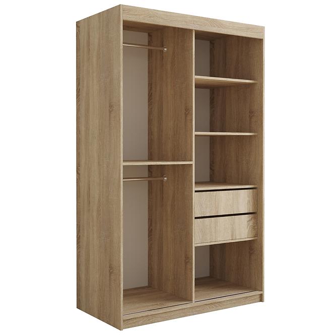 Schrank Tapi 120 Eiche Sonoma/Rosa