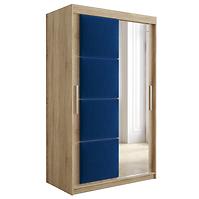 Schrank Tapi 120 Eiche Sonoma/Blau